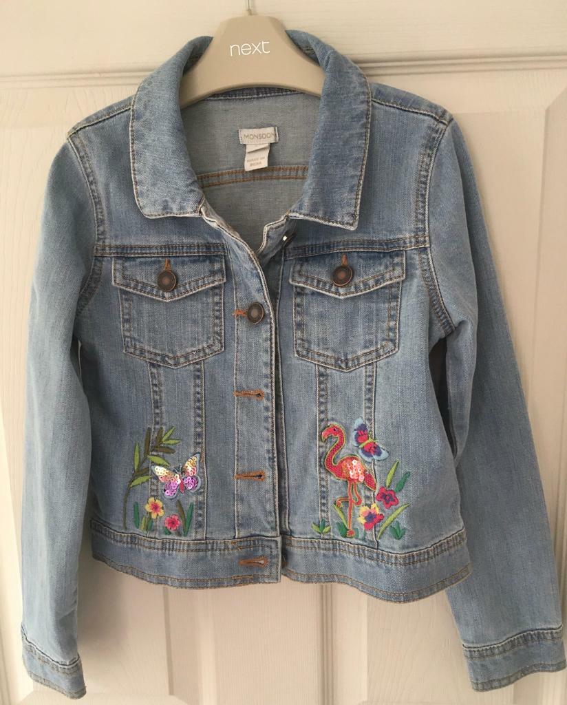monsoon girls denim jacket